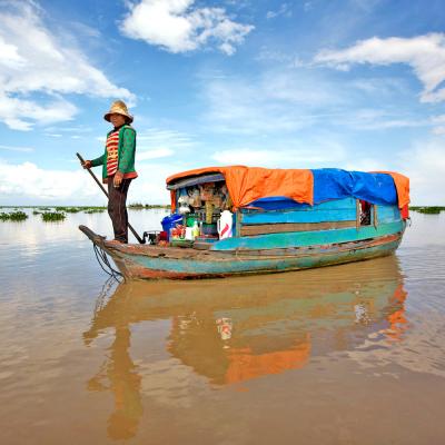 Lago Tonle Sap Tour Cambogia